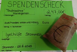 Kindergarten Spende